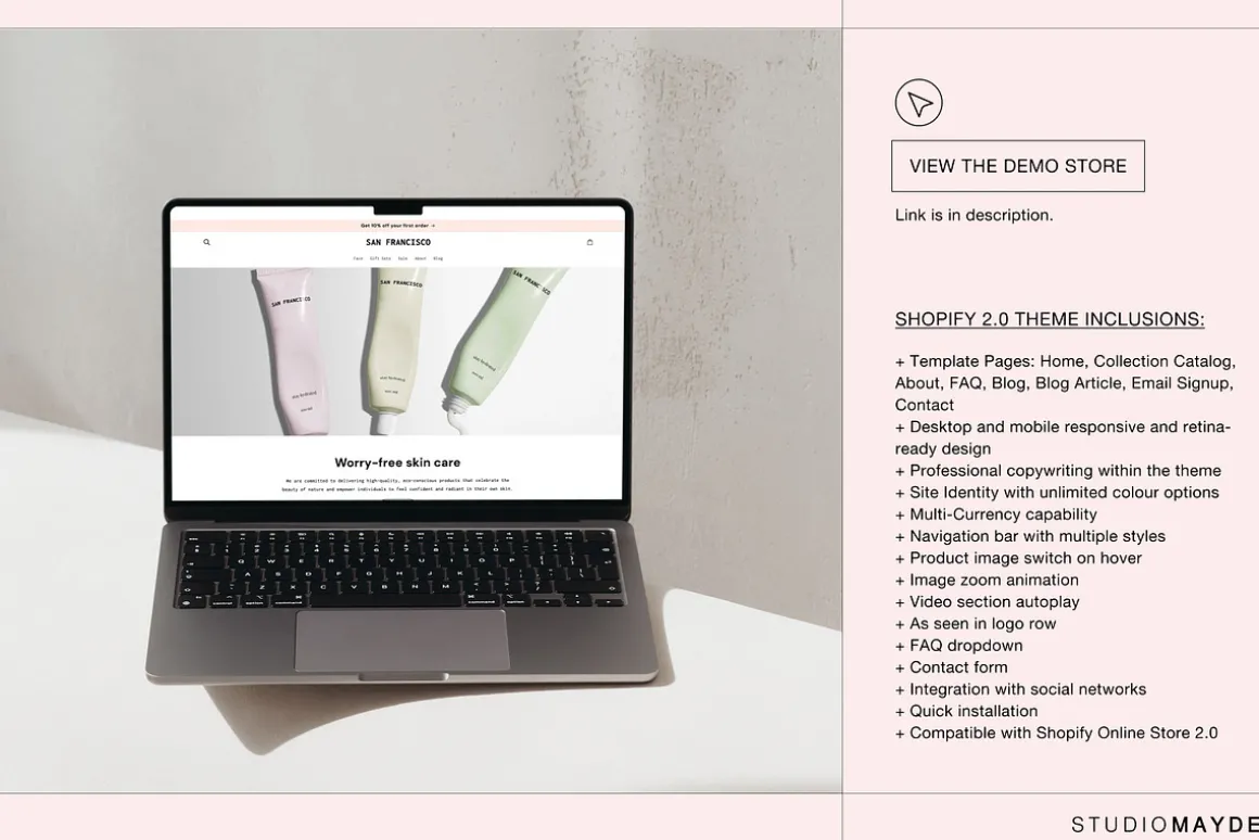 SAN FRANCISCO | Beauty Shopify Theme