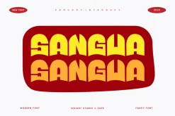 Sangua - Fancy Font