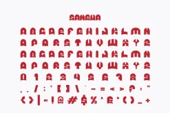 Sangua - Fancy Font