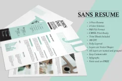 Sans Resume -Cover Letter -Portfolio