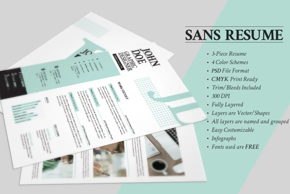 Sans Resume -Cover Letter -Portfolio