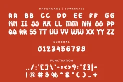 Santa Candy - Christmas Font