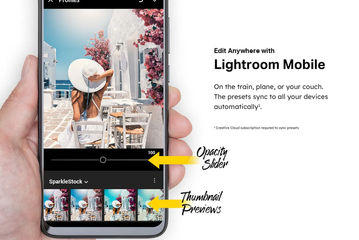 50 Santorini Lightroom Presets LUTs