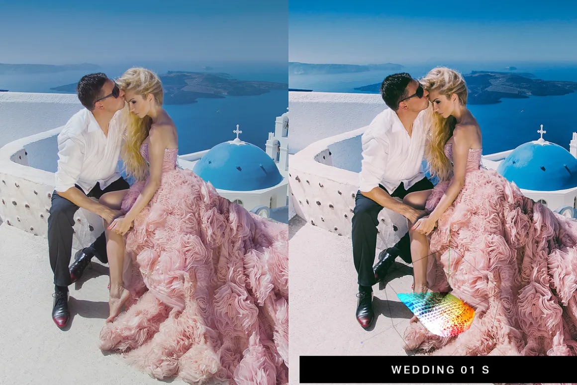 50 Santorini Lightroom Presets LUTs