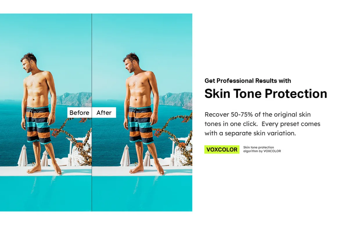 50 Santorini Lightroom Presets LUTs