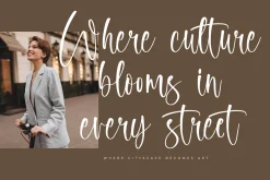 Satherly Modern Handwritten Font