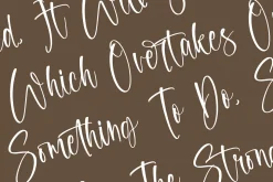 Satherly Modern Handwritten Font