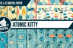 1950s Atomic Kitty