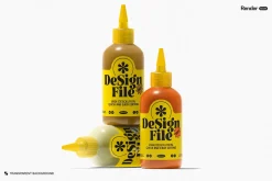 Sauce Bottle Mockup Set