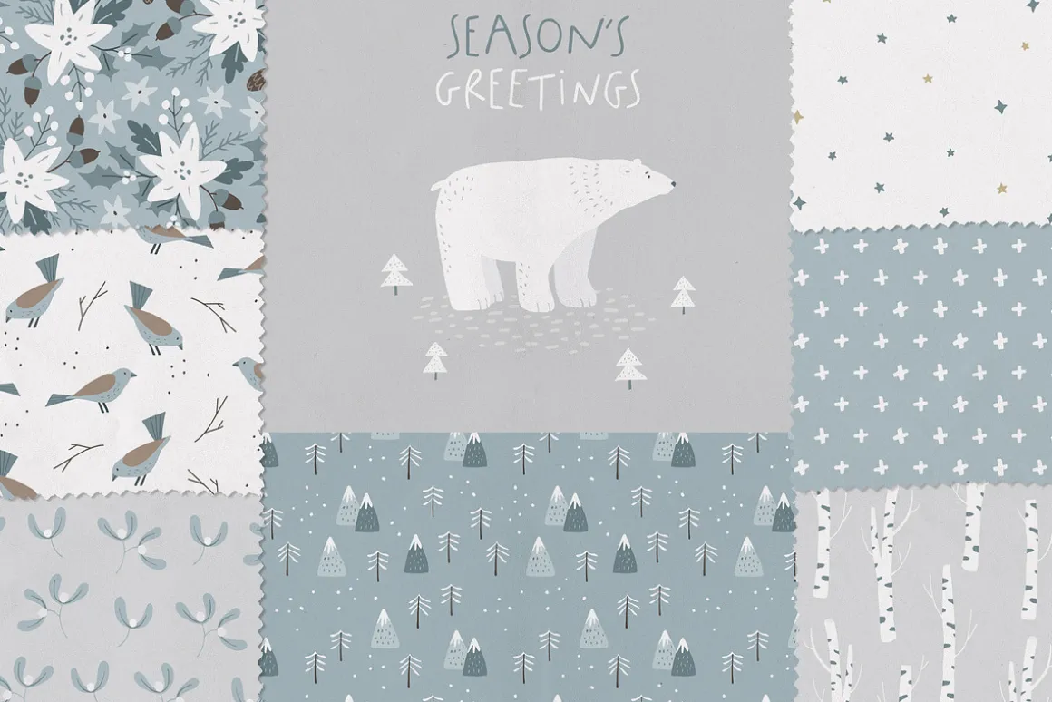 Scandi Christmas maps, cards creator