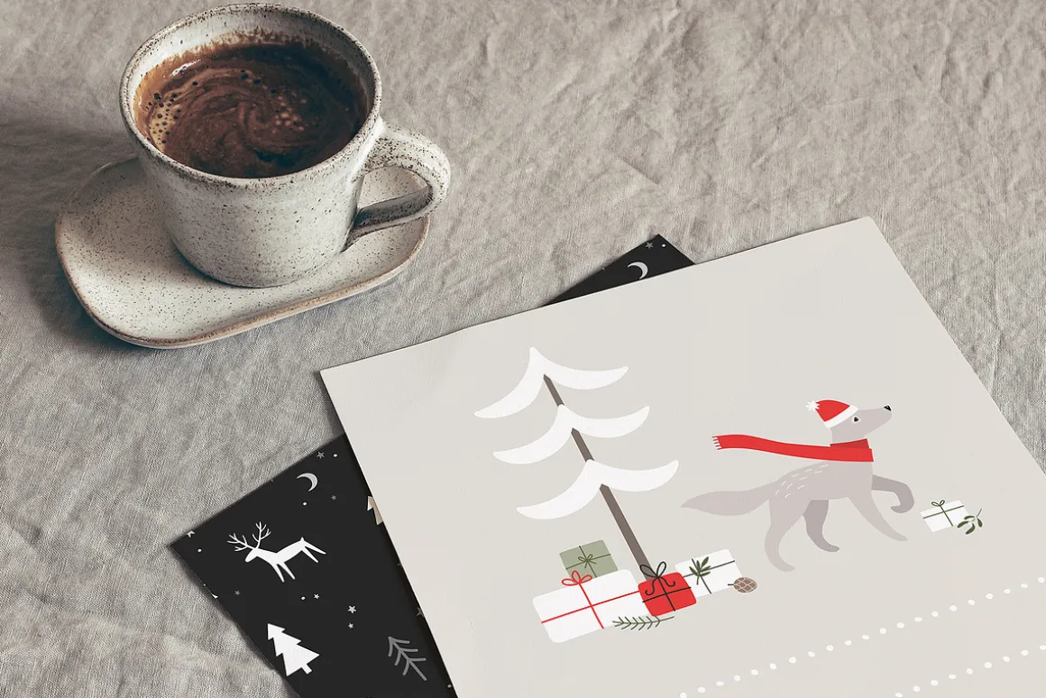 Scandi Christmas. Winter collection