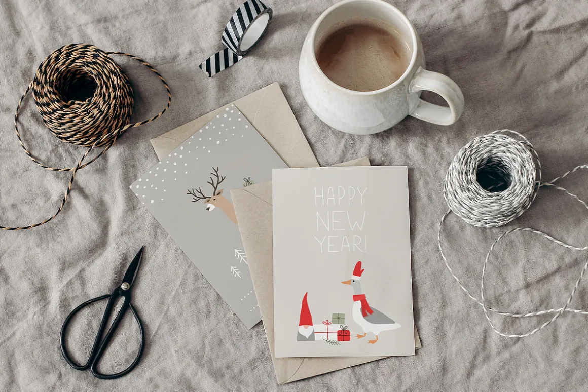 Scandi Christmas. Winter collection