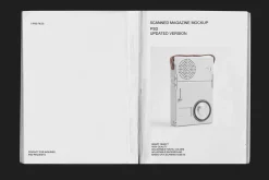 Scanned Magazine Mockup