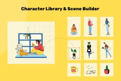 Scene College Life Illustrations
