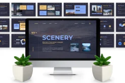 Scenery - Mountain Powerpoint