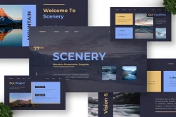 Scenery - Mountain Powerpoint