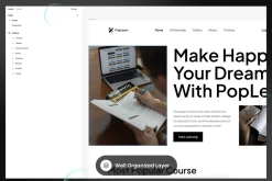 Scholarship Website Landing Page
