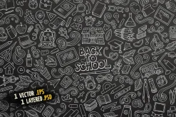 School Objects Set