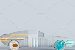 Sci-fi concept car