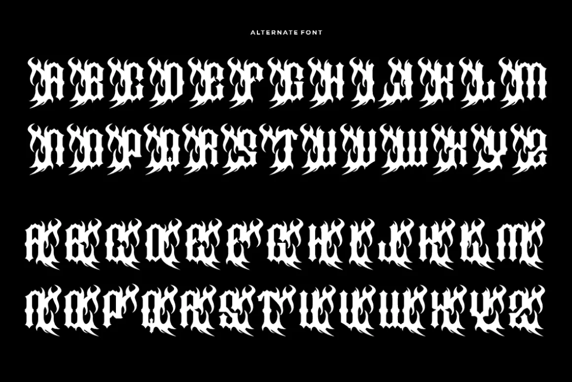 Scomgah Gelojas - Medieval Font