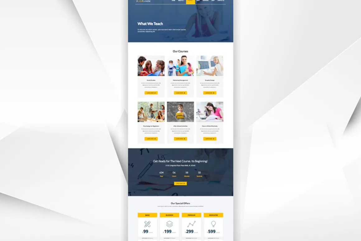 sCoolCourse Educational WP Theme