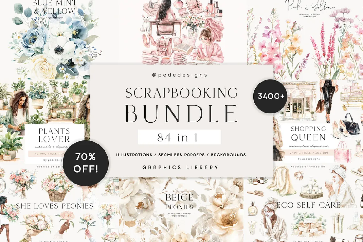 Scrapbooking Bundle III