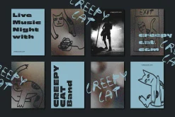 Scrawny Cat Regular Handwritten Font