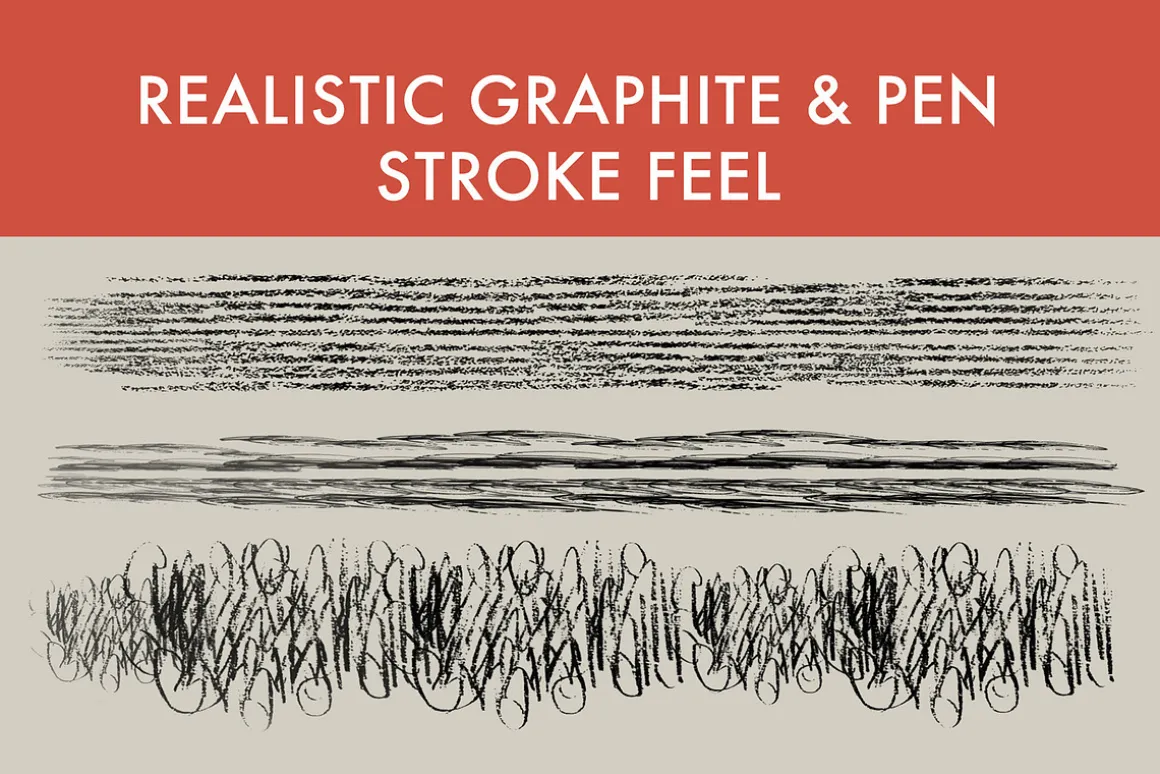 Scribble and Hatch Brush Set