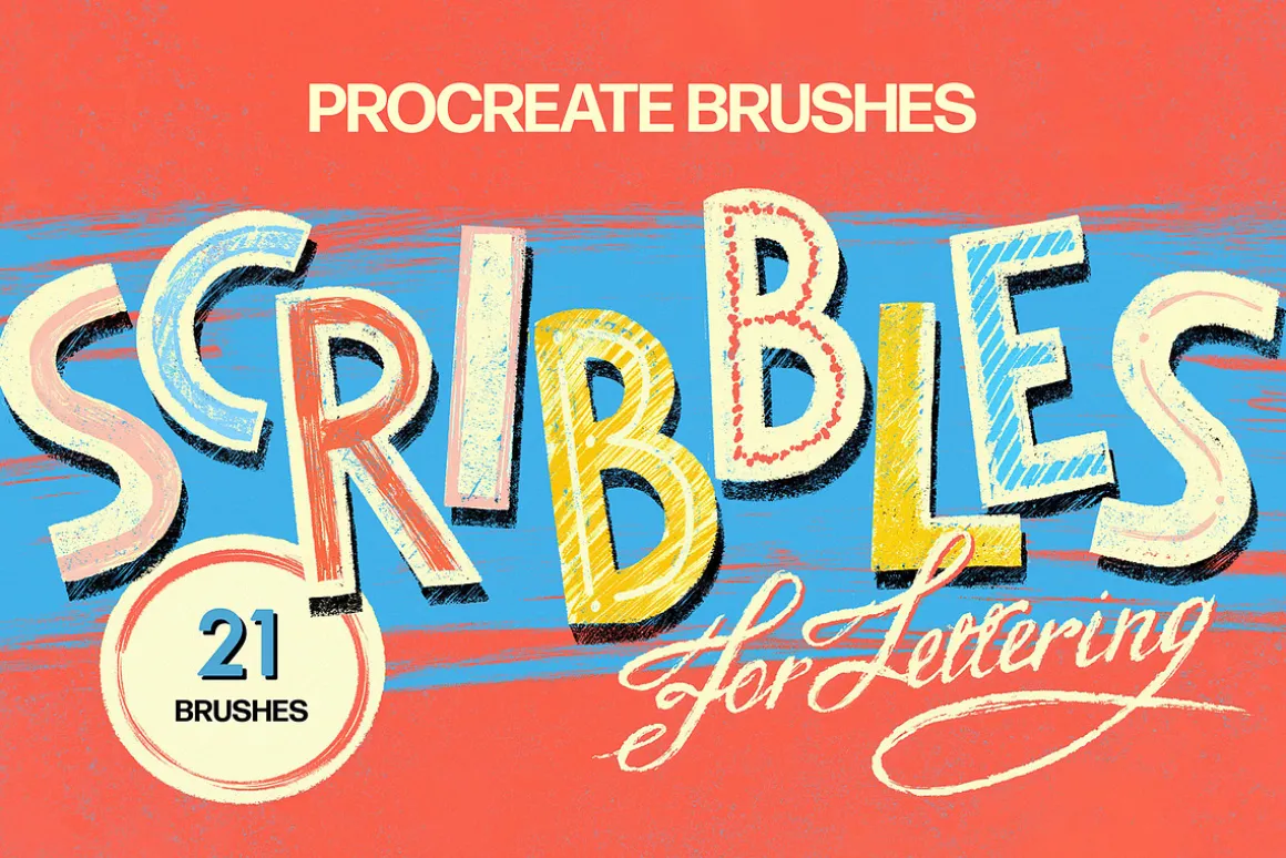 Scribbles Procreate Brushes