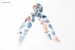 Scrunchie Scarf Mockup Set