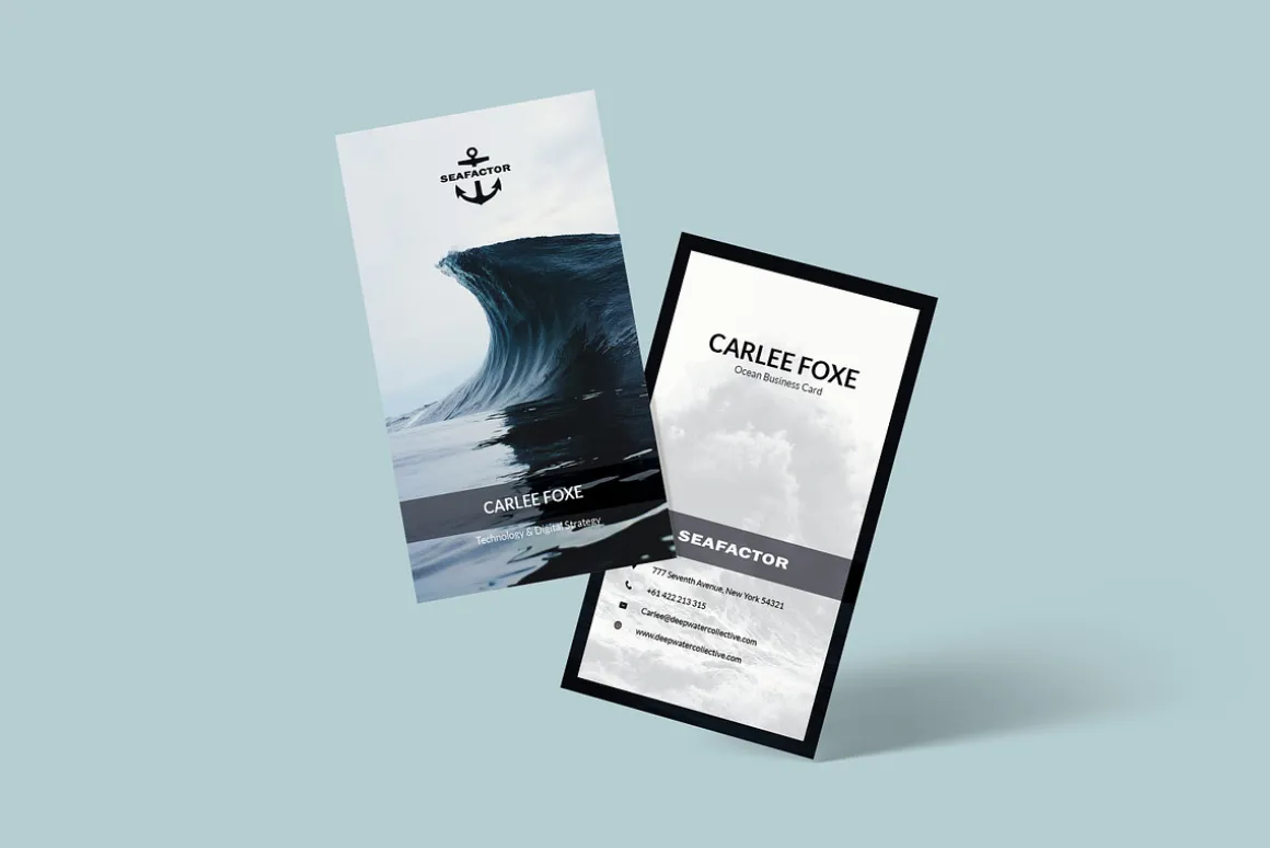 Sea Business Card