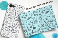 SEA DOODLES SET.