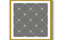 Seamless Pattern With Few Royal