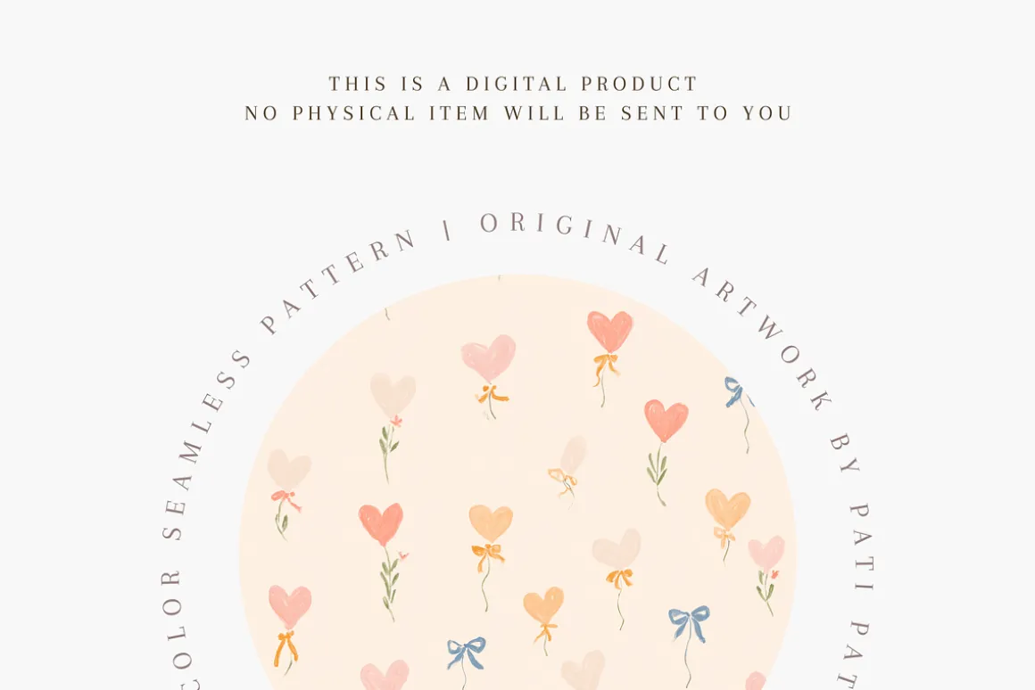 Seamless Heart Valentine Pattern PNG