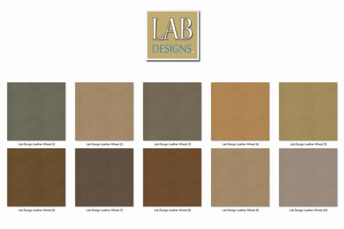 10 Seamless Leather Textures Wheat