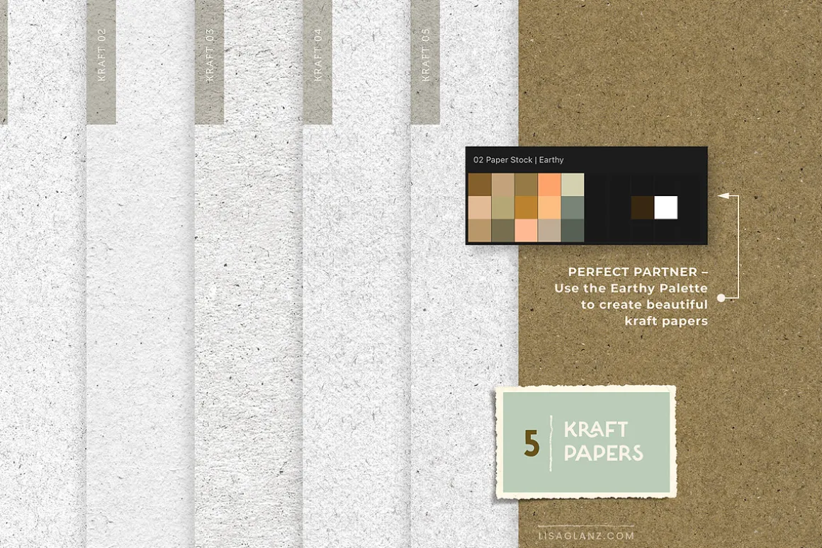 Seamless Paper Texture Brushes