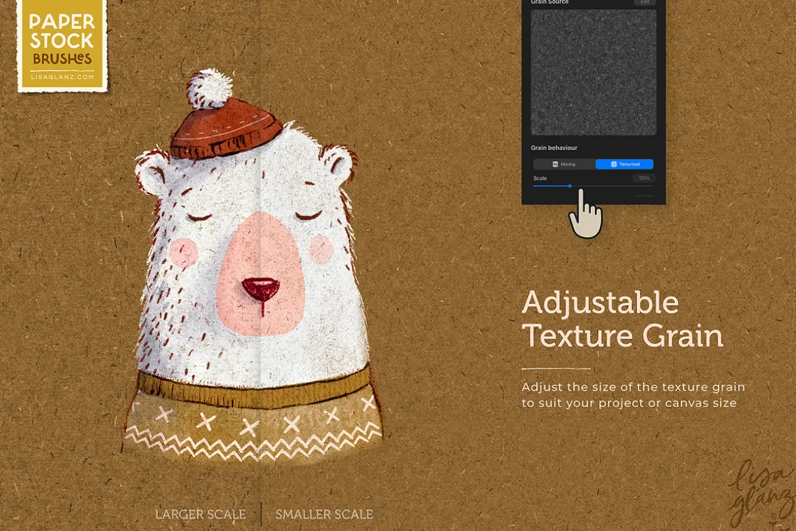 Seamless Paper Texture Brushes