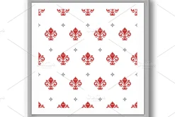 Seamless Pattern With Few Royal