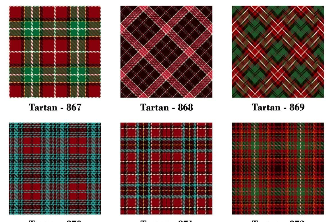 Seamless Tartan Pattern. Part–63