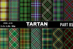 Seamless Tartan Pattern. Part–85