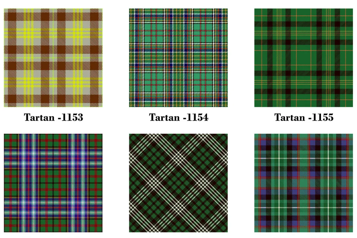 Seamless Tartan Pattern. Part–85