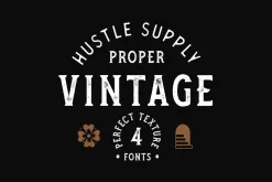 Secret Society - A Vintage Serif