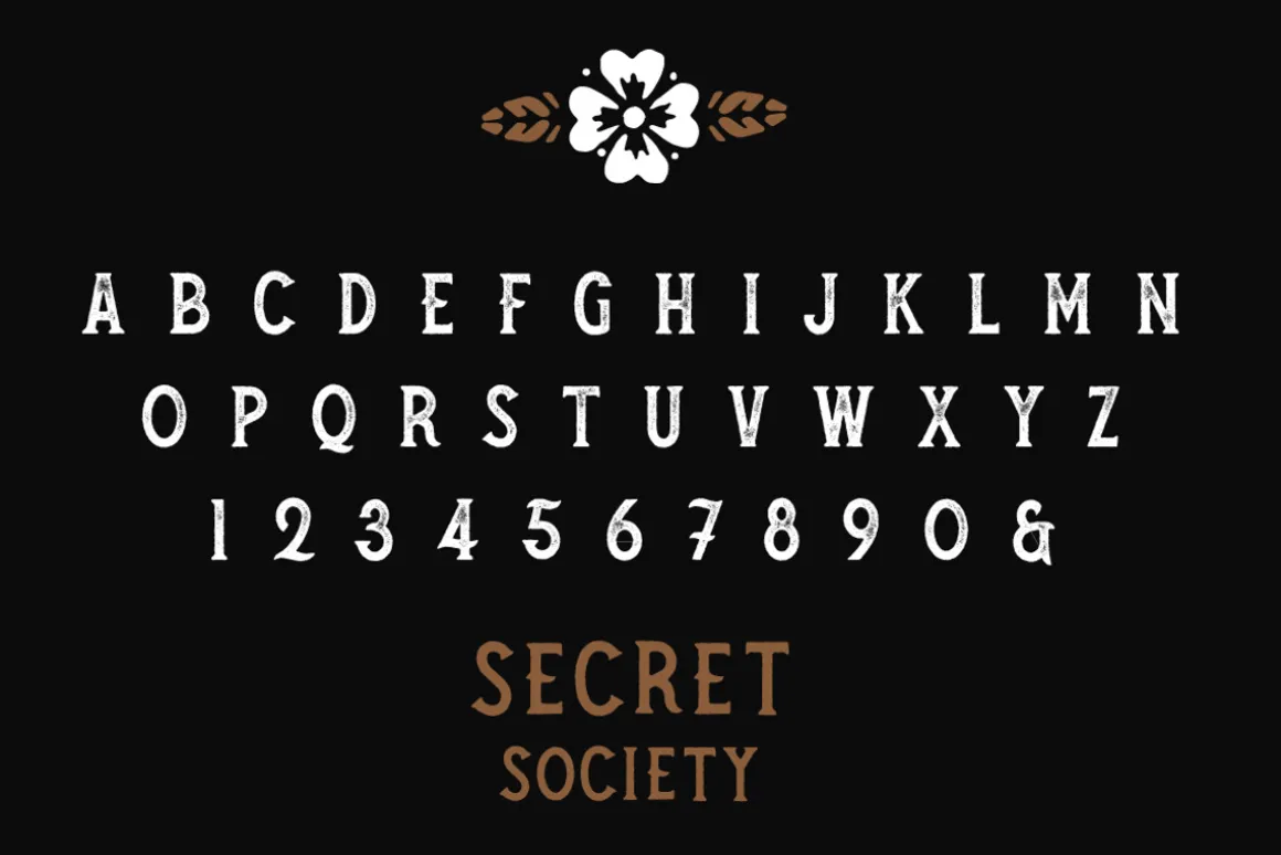Secret Society - A Vintage Serif
