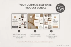 Self Care eBook Template Bundle