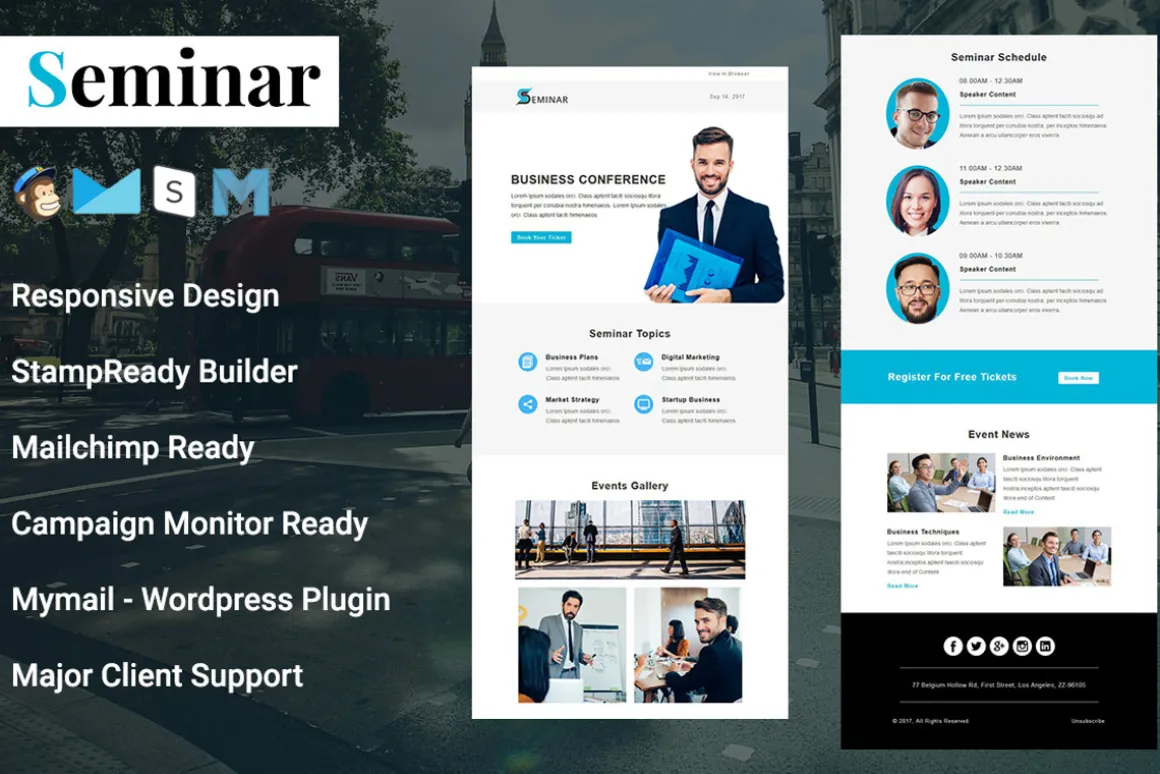 Seminar - Responsive Email Template