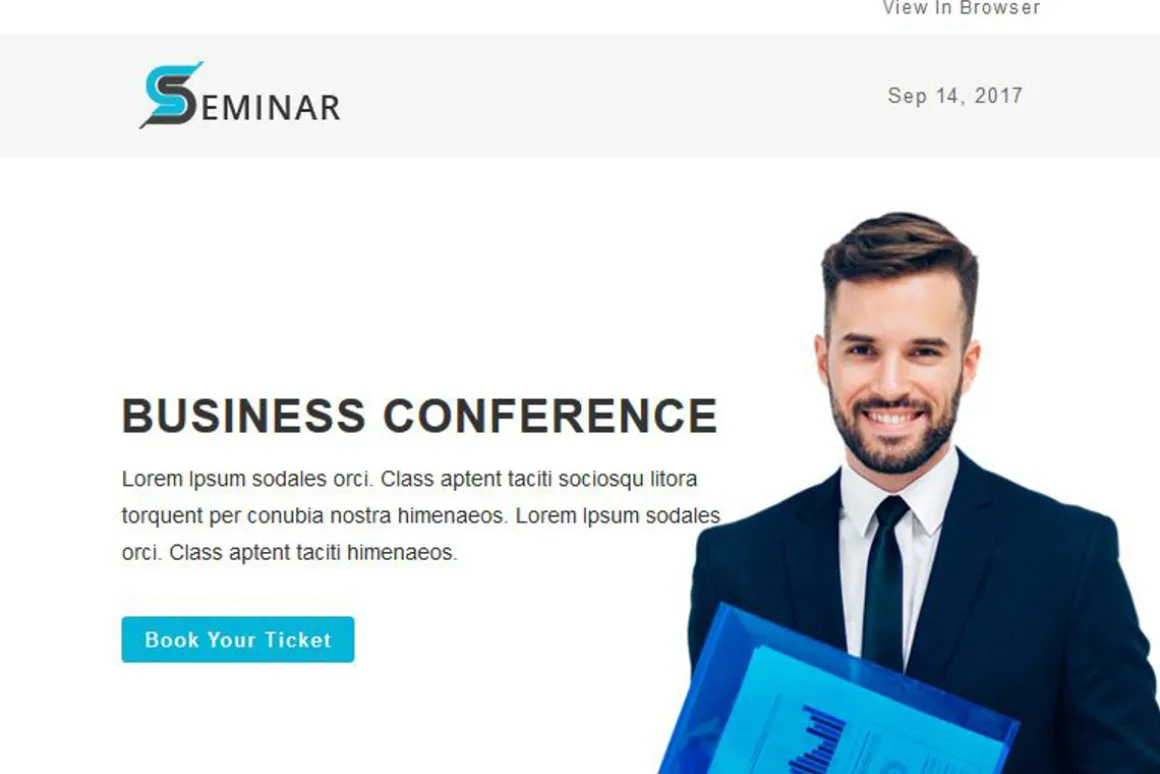 Seminar - Responsive Email Template