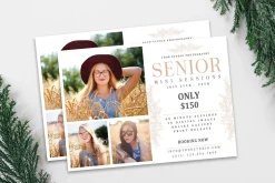 Senior Mini Session Template