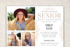Senior Mini Session Template