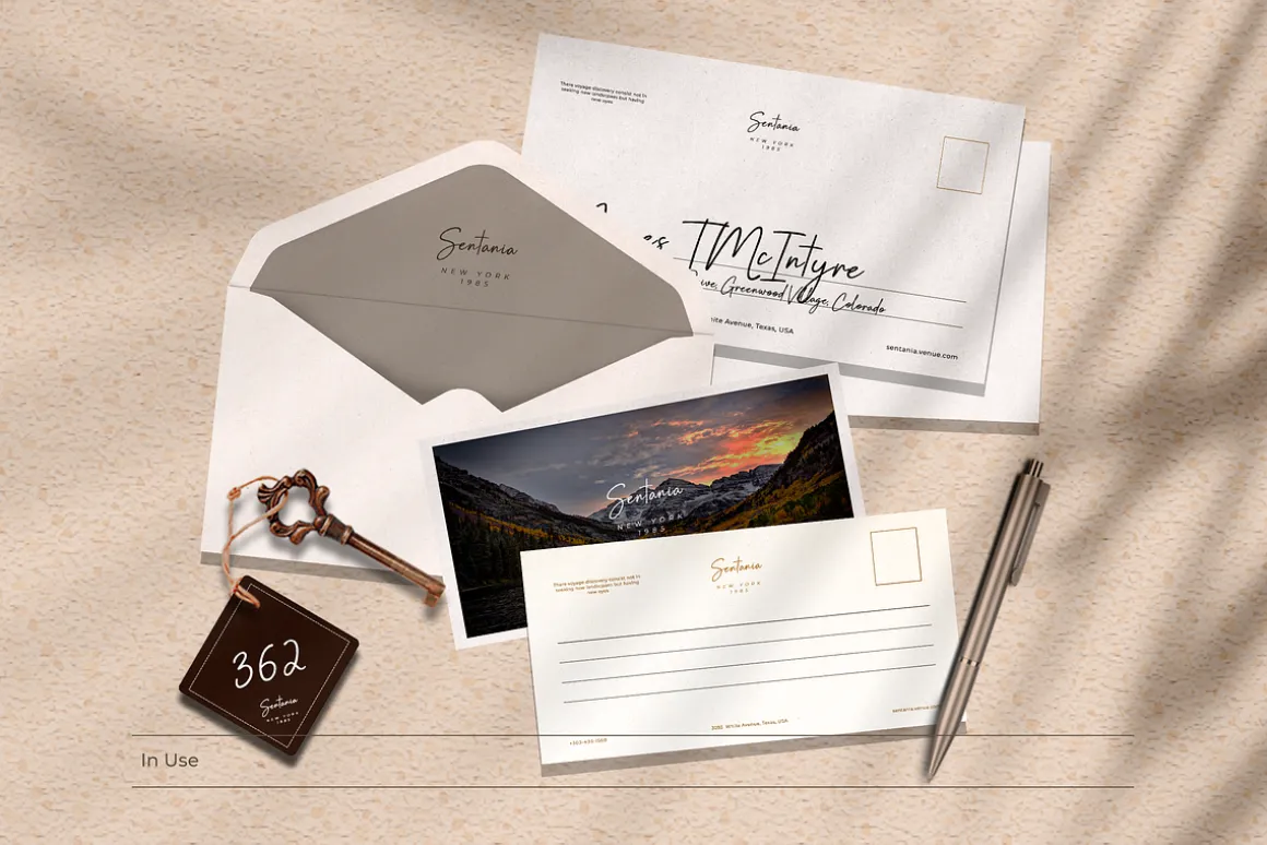 Sentania - Handwriting Font