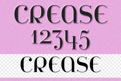 Serif Emboss Craft Paper Text Effect
